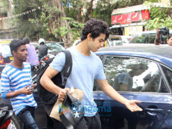 Ishaan Khatter snapped at Kitchen Garden