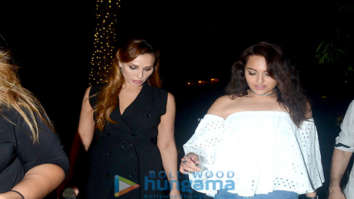 Iulia Vantur, Sonakshi Sinha and others spotted at Yauatcha