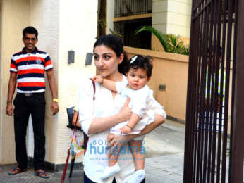 Jacqueline Fernandez and Soha Ali Khan spotted in Bandra