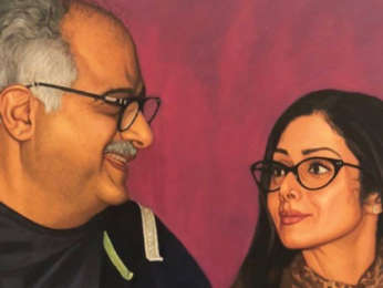 Janhvi Kapoor shares a beautiful image of Boney Kapoor and Sridevi