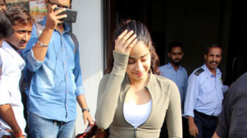 Janhvi Kapoor spotted at Bastian in Bandra