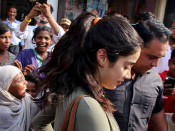 Janhvi Kapoor spotted at Bastian in Bandra