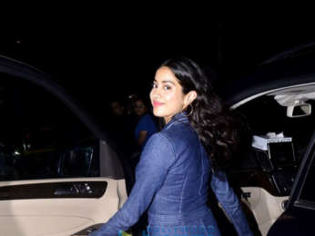 Janhvi kapoor spotted at Bastian in Bandra