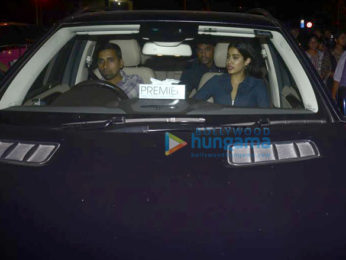 Janhvi kapoor spotted at Bastian in Bandra