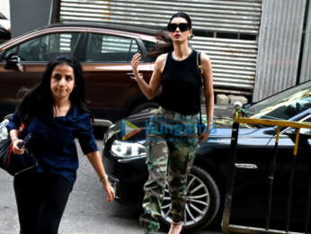 John Abraham and Diana Penty snapped at Lower Parel