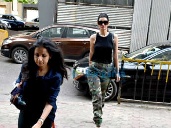 John Abraham and Diana Penty snapped at Lower Parel