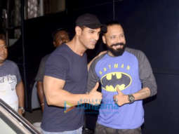 John Abraham spotted at Mehboob Studio