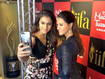 Kajol unveils her wax statue along with her daughter Nysa at Madame Tussauds in Singapore