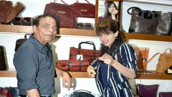Kalki Koechlin and Dilip Kapur celebrate the Hidesign X Kalki A collection