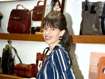 Kalki Koechlin and Dilip Kapur celebrate the Hidesign X Kalki A collection
