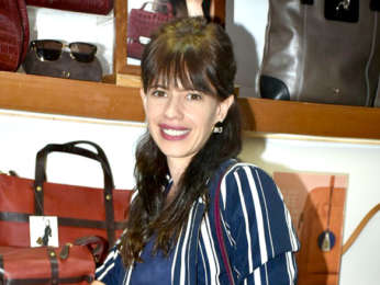 Kalki Koechlin and Dilip Kapur celebrate the Hidesign X Kalki A collection