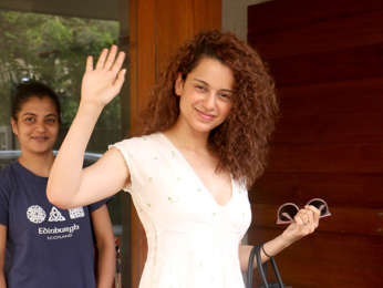 Kangana Ranaut snapped at Komal Jain’s office in Juhu