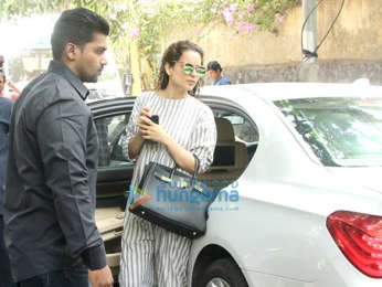 Kangana Ranaut snapped in Mumbai