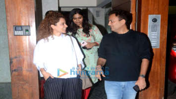 Kangana Ranaut spotted in Juhu