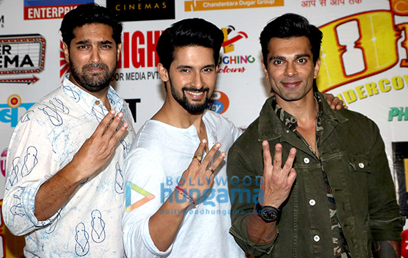 karan singh grover ravi dubey kunaal roy kapur priya banerjee sajid wajid promote 3dev 5