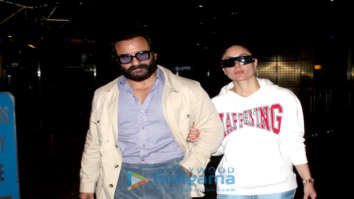 Kareena Kapoor Khan, Saif Ali Khan, Karisma Kapoor and others snapped at the airport