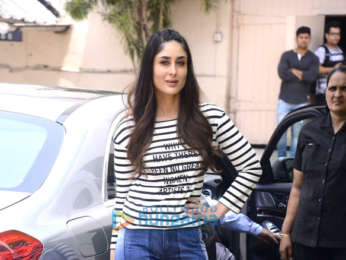 Kareena Kapoor Khan, Sonam Kapoor Ahuja and Swara Bhaskar snapped promoting 'Veere Di Wedding' at Mehboob Studio