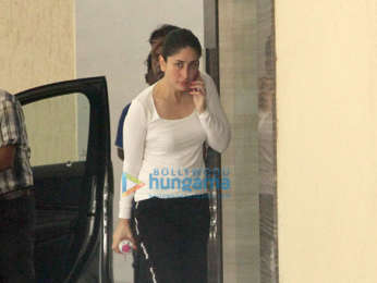 Kareena Kapoor Khan and Karisma Kapoor spotted at Babita Kapoor's home