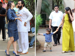 Kareena Kapoor Khan chills with Taimur, manages to catch a break with hubby Saif Ali Khan while promoting Veere Di Wedding