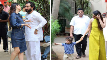 Kareena Kapoor Khan chills with Taimur, manages to catch a break with hubby Saif Ali Khan while promoting Veere Di Wedding