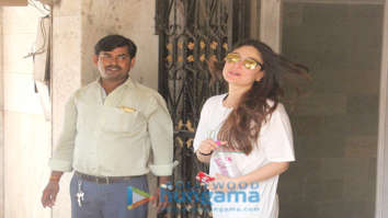 Kareena Kapoor Khan snapped at the gym
