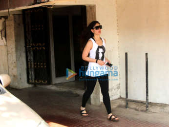 Kareena Kapoor Khan snapped at the gym