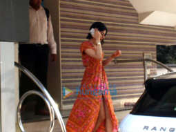 Khushi Kapoor spotted at a clinic in Juhu