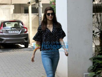 Kriti Sanon spotted at Maddock Films office
