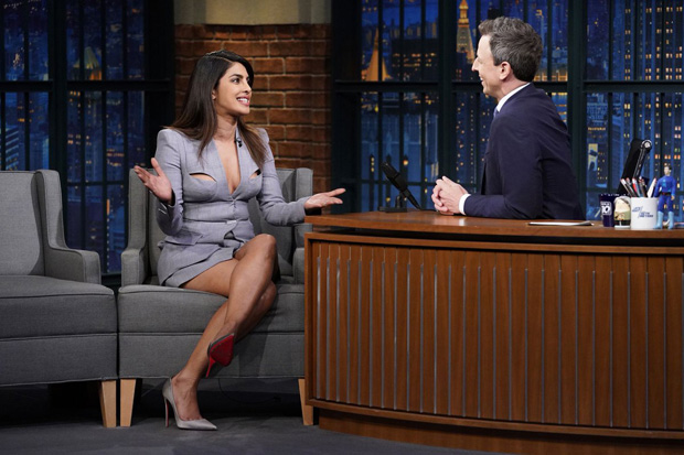 Late Night With Seth Meyers: Priyanka Chopra reveals what it's like to work with his mother Madhu Chopra as a co-producer Late Night With Seth Meyers: Priyanka Chopra reveals what it's like to work with his mother Madhu Chopra as a co-producer