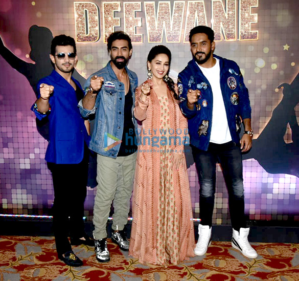 Madhuri Dixit shoots for the reality show Dance Deewane
