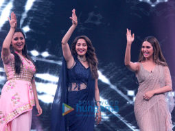 Madhuri Dixit snapped on the sets of High Fever