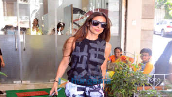 Malaika Arora spotted after salon session in Bandra