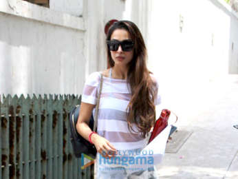 Malaika Arora spotted in Bandra