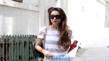 Malaika Arora spotted in Bandra