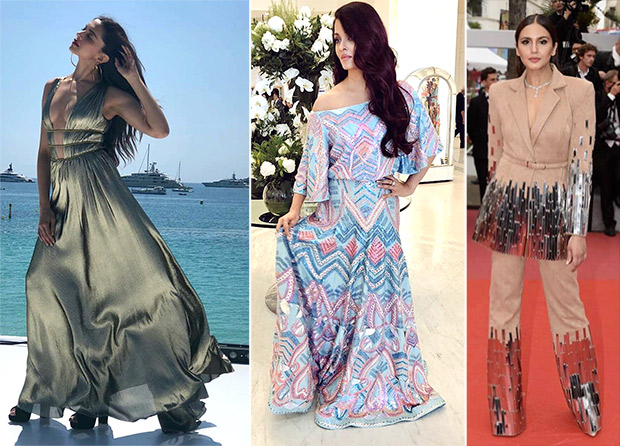 Metallic Mania - Aishwarya Rai Bachchan, Deepika Padukone and Huma Qureshi