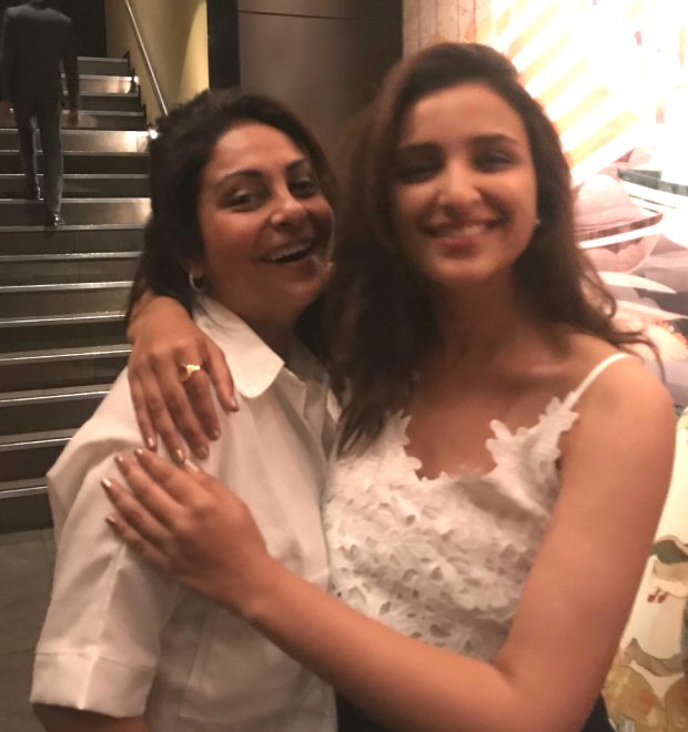 Namaste England co-stars Parineeti Chopra and Arjun Kapoor celebrate Shefali Shah's birthday in London