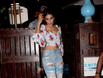 Nidhhi Agerwal snapped at Corchine in Bandra