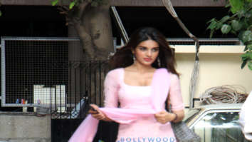Nidhhi Agerwal spotted in Juhu
