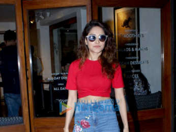 Nushrat Bharucha snapped at Sequel Cafe in Bandra