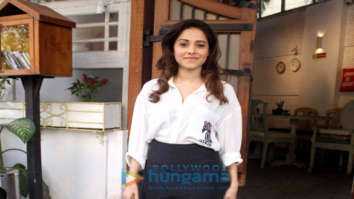Nushrat Bharucha spotted at The Fable Cafe in Juhu