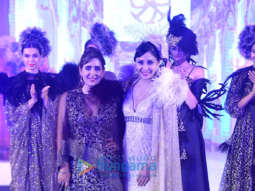 Pooja Chopra walks the ramp for Pria Kataria Puri’s fashion show