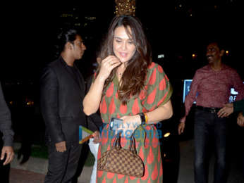 Preity Zinta and Arjun Rampal spotted at Yauatcha in BKC