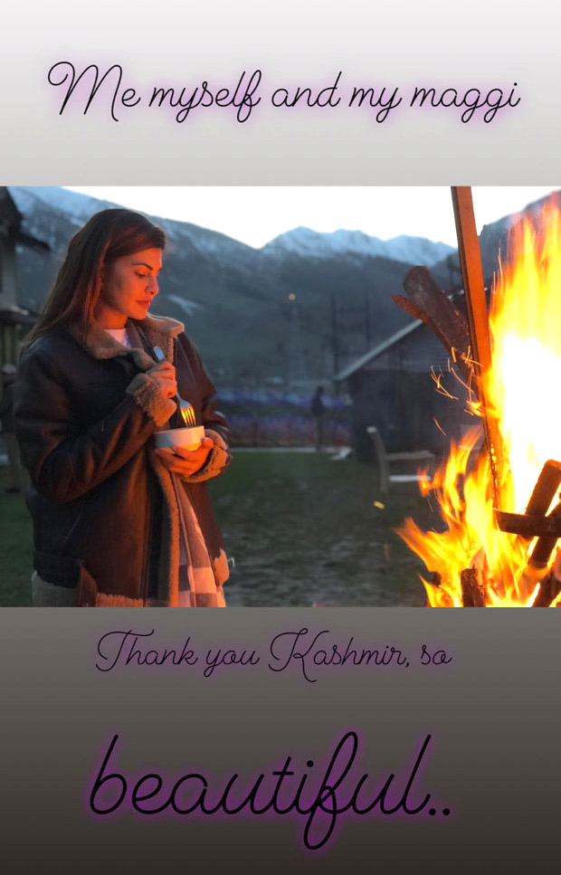 Race 3: Salman Khan and Jacqueline Fernandez enjoy bonfire in Kashmir