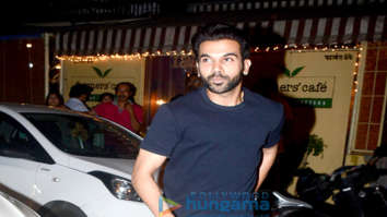 Rajkummar Rao and Patralekha spotted at Farmers’ Cafe