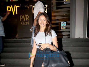 Rakul Preet Singh spotted at PVR Icon