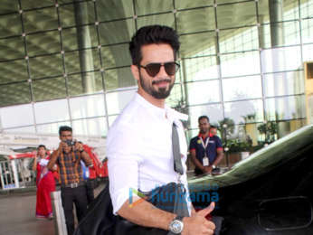 Ranbir Kapoor, Karan Johar, Shahid Kapoor, Dia Mirza and others snapped at the airport