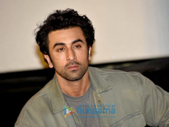 Ranbir Kapoor, Sonam Kapoor, Rajkumar Hirani, Vidhu Vinod Chopra snapped at the trailer launch of Sanju