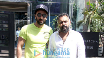 Ranbir Kapoor and Luv Ranjan snapped  outside Yauatcha in BKC