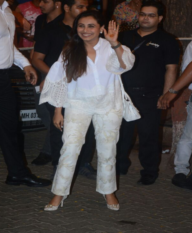 Rani Mukerji at Sonam Kapoor's Mehendi ceremony