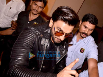Ranveer Singh attends the Carrera Eyewear promotional event